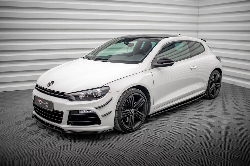 Zijskirts Volkswagen Scirocco R Maxton Glans Zwart