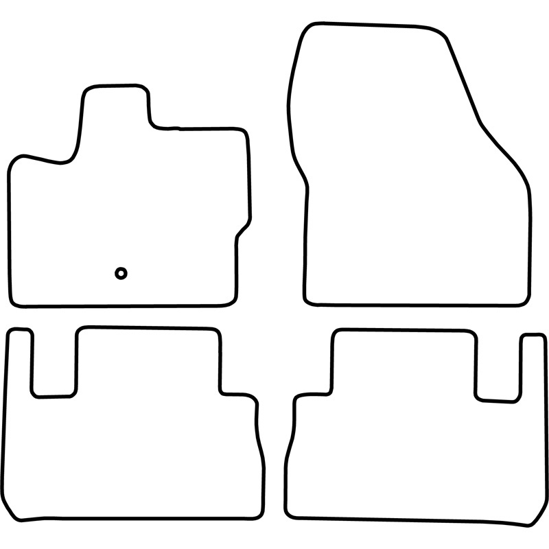 Automatten Velours  Landrover Freelander 2007-