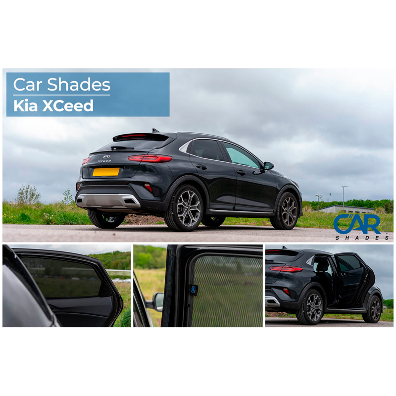 Set Car Shades (achterportieren)  Kia XCee'd (CD) 2019- (2-delig)