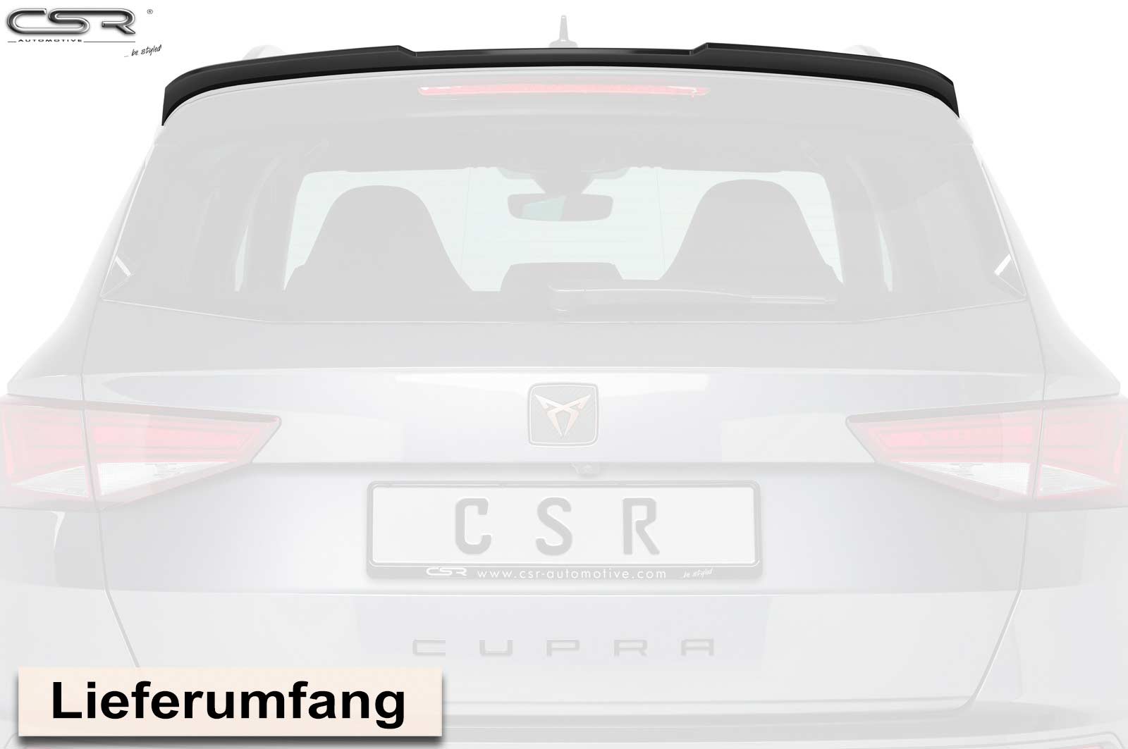 Achterspoiler Cupra Ateca (2018–) Glans Zwart – CSR Automotive