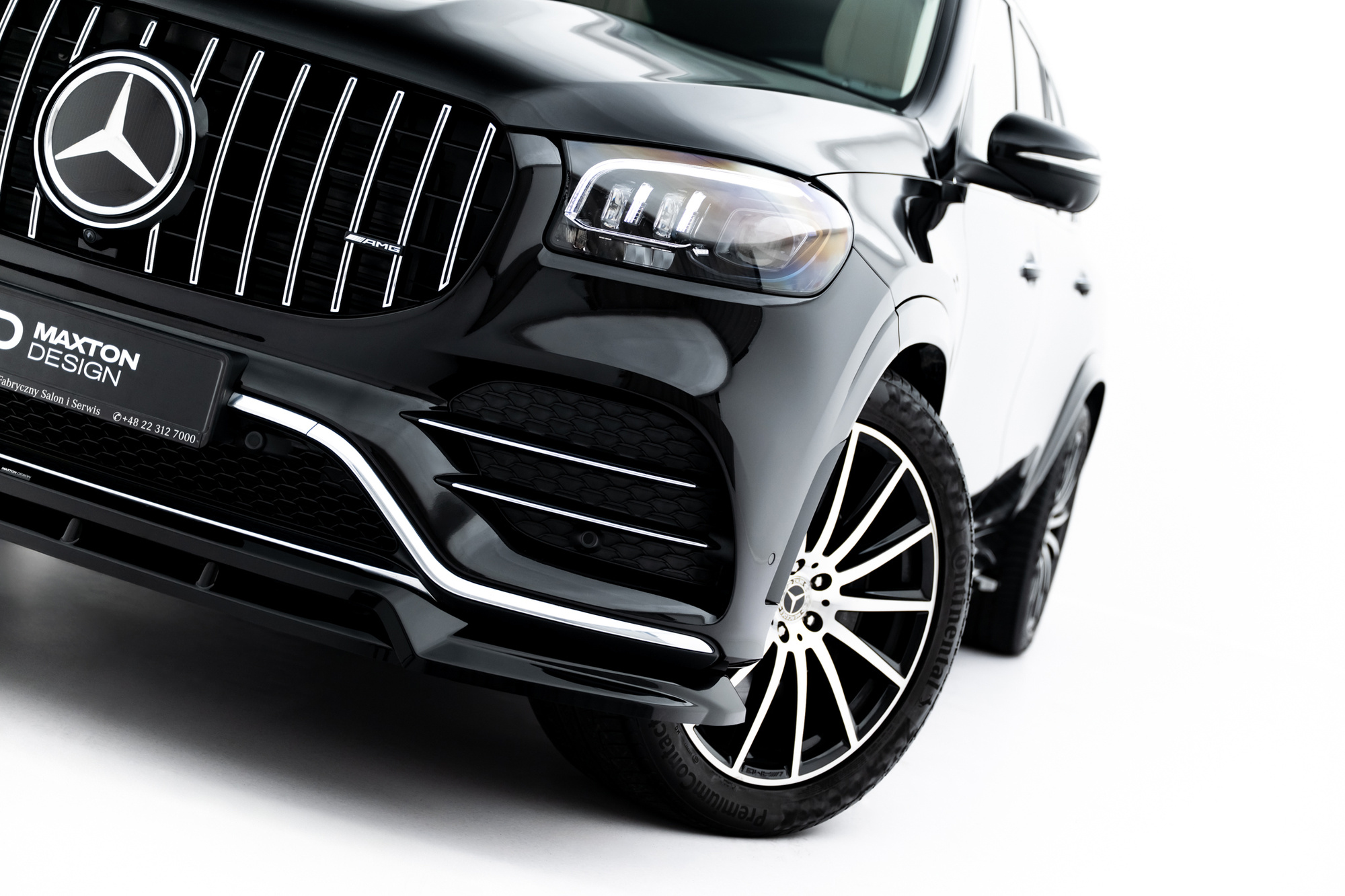 Voorspoiler Mercedes-Benz GLS AMG-Line X167 V.2