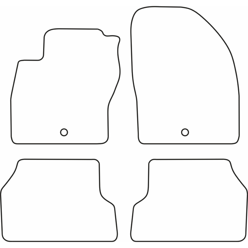 Automatten  Ford Focus 2008-2011