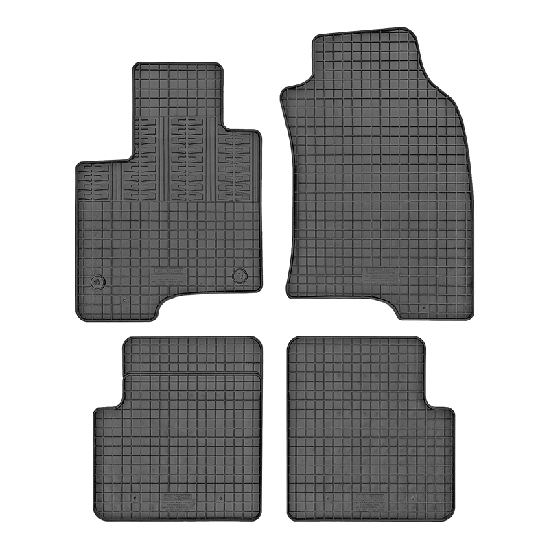 CIKCAR Rubber matten  Fiat Pandina 2026- (4-delig + montagesysteem)