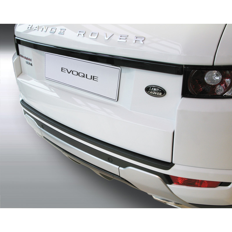 ABS Achterbumper beschermlijst  Landrover Evoque 3 deurs 2011-2019 Zwart