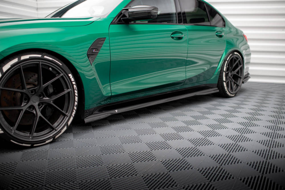 Zijskirts BMW M3 G80 / G81 Maxton Carbon