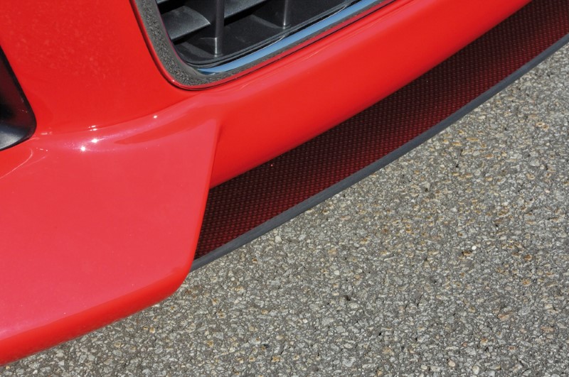 Spoilerzwaard Carbon voor Voorspoiler met/zonder 3 extra air-inta