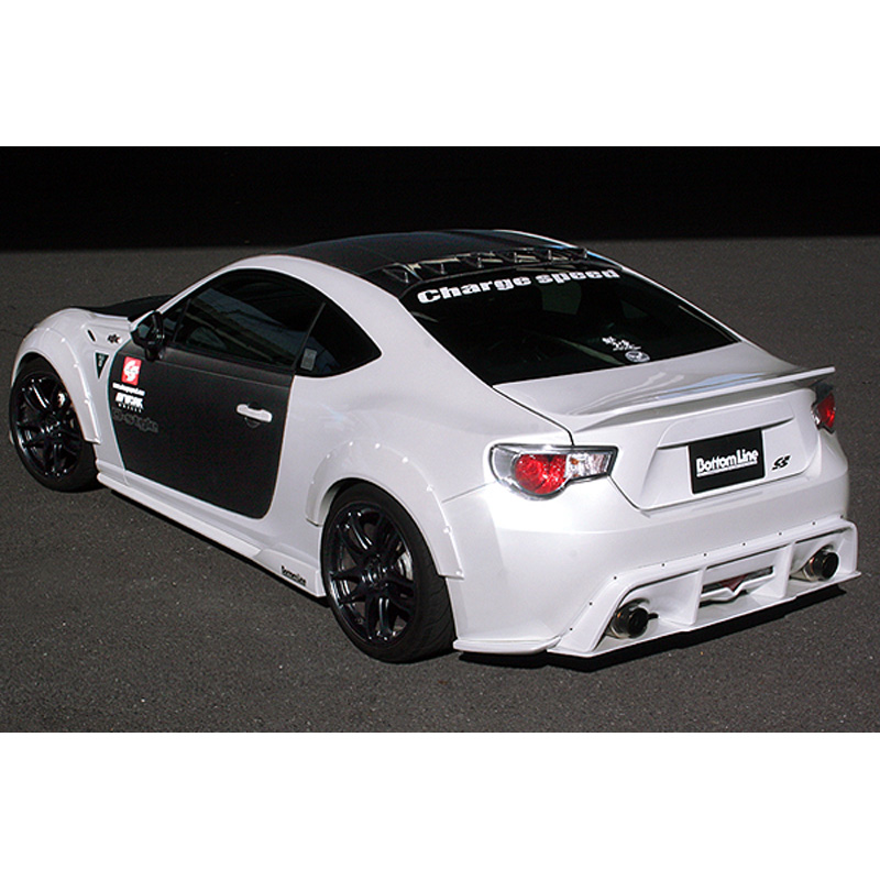 Chargespeed Achterbumperskirts (Corners)  Toyota GT86 / Subaru BRZ BottomLine (FRP)