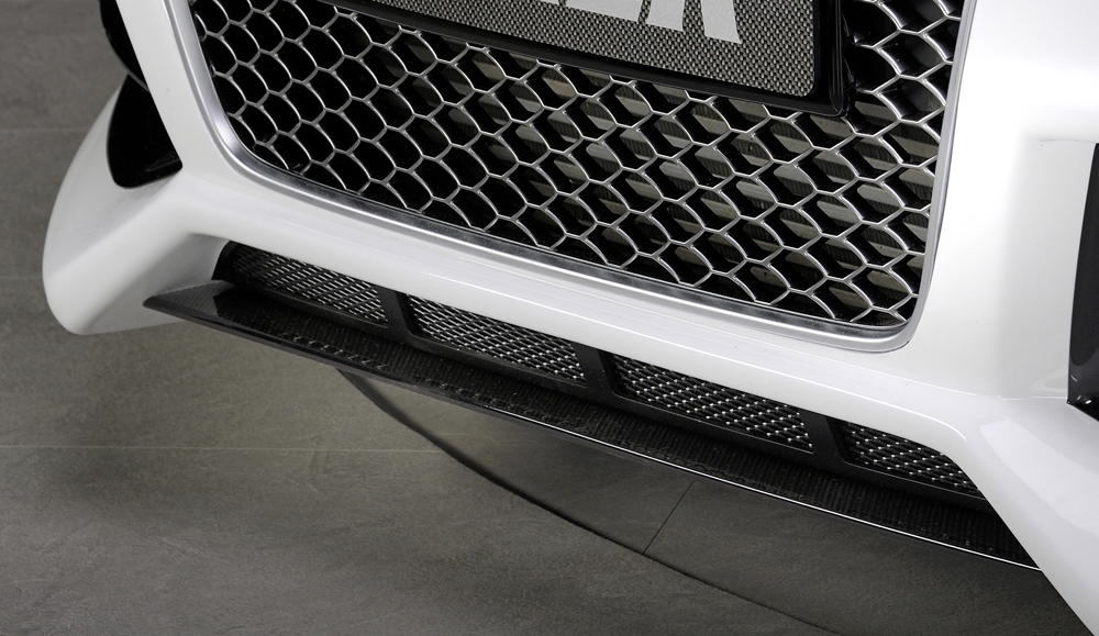 Front Splitter Audi A4/S4 Rieger 2012 ABS Carbon uiterlijk