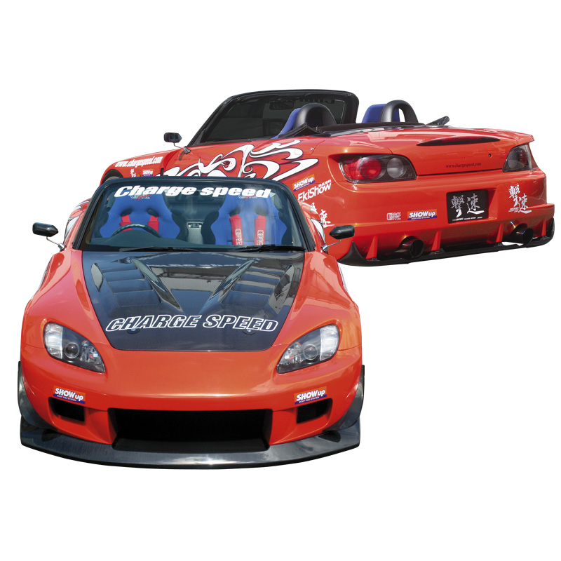 Chargespeed Breedbouwset 'Wide-Body'  Honda S2000 AP1 Super GT Style (FRP) (excl diffuser 2223)
