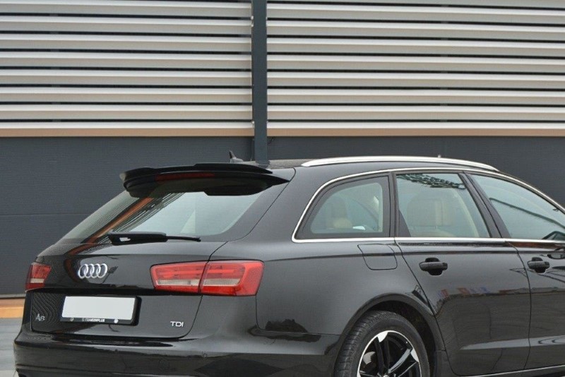 Spoilerkap Audi A6 C7 Avant Glanzend Zwart Maxton