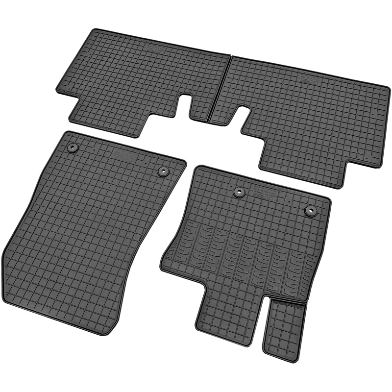 CIKCAR Rubber matten  Lynk & Co 08 2023- (3-delig + montagesysteem)