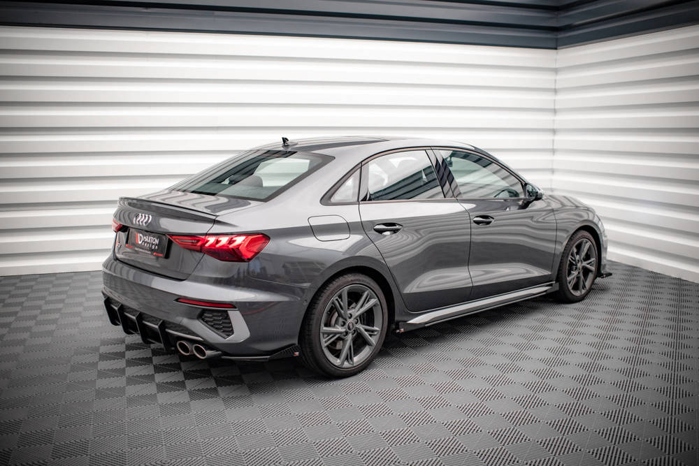Street Pro Zijskirts met Canards Audi A3 S-Line/S3 8Y