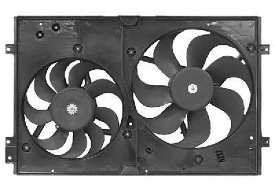ventilator, 1.4/1.6/1.8/1.6SDi/1.9TDi airco VW Golf 4, 1998-2003
