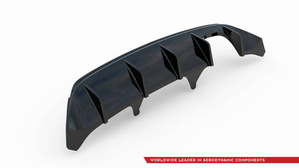 Bodykit Ford Fiesta ST Mk8 Facelift Maxton Glanzend zwart