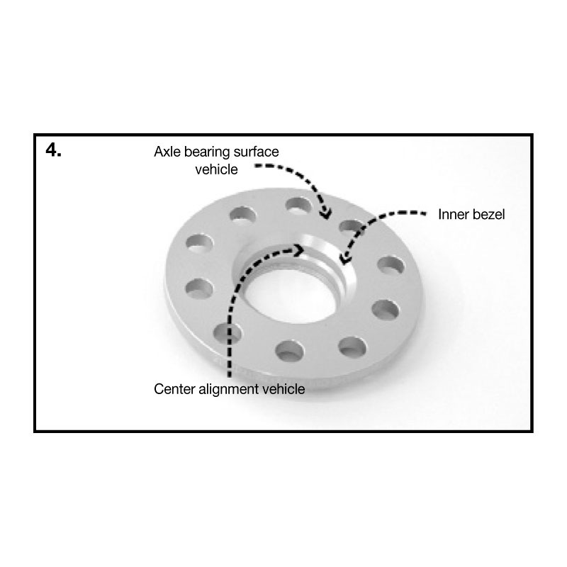 H&R DRS-Systeem Spoorverbreders 10mm 4x114,3 - Naaf 66,2mm - Boutmaat M12x1,25 -   Nissan
