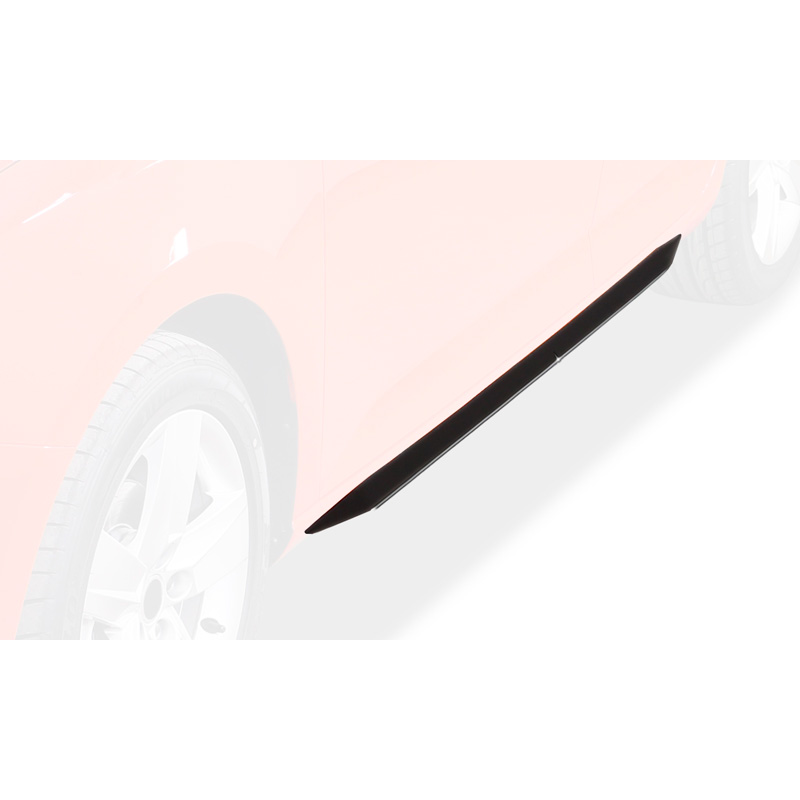 Sideskirts 'Slim'  Skoda Rapid (NH) 2012-2019 (ABS zwart glanzend)