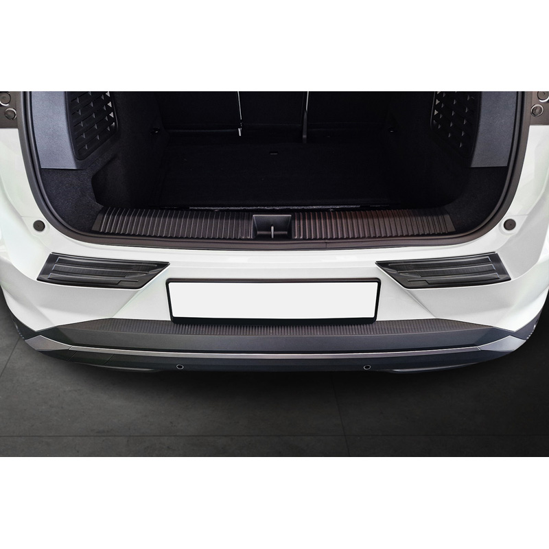 Avisa Zwart RVS Achterbumperprotector  Renault Scenic E-Tech 2024- 'Ribs'