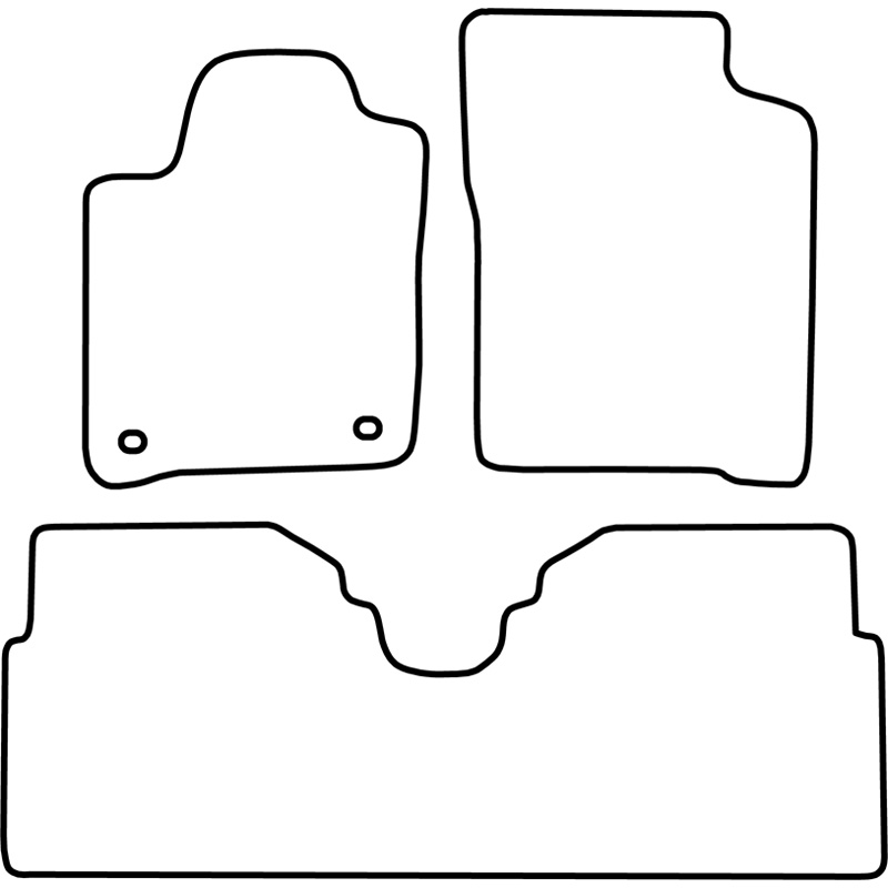 Automatten  Renault Scenic 2000-2003 (+ vakjes)
