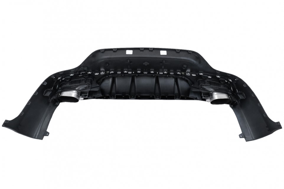 Diffusor Mercedes GLC C253 (2020-..) Coupe Facelift GLC63 incl. Uitlaat Stukken