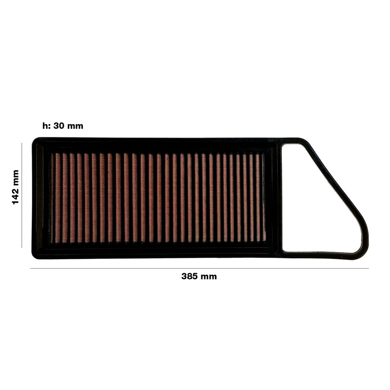Simoni Racing vervangingsfilter  Citroën C1, C2, C3, Nemo, Xsara / Ford Fiesta, Fusion / Mazda 2 / Peugeot 1007, 107, 206, 207, Bipper / Toyota Aygo 1.4 Diesel