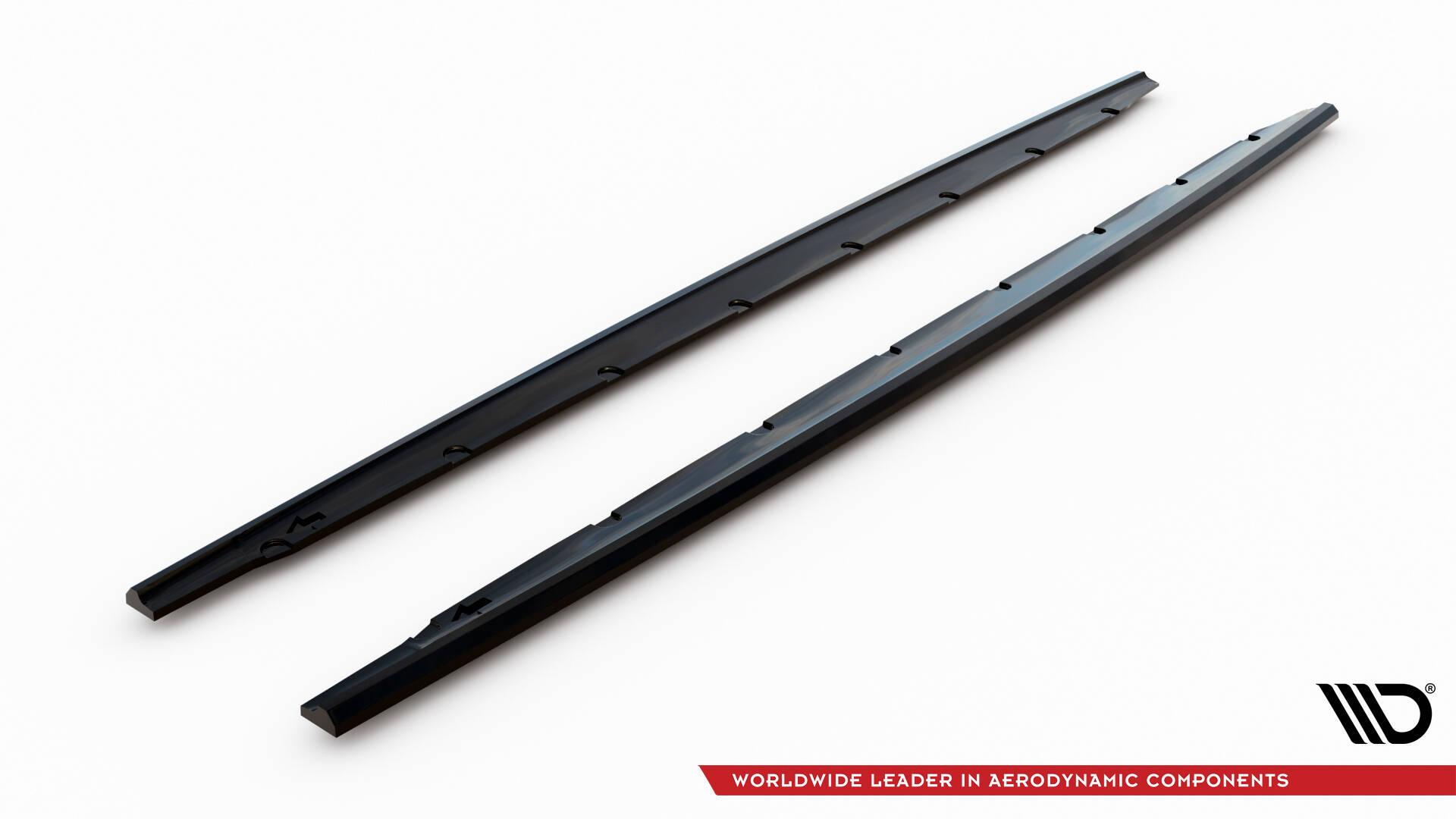 Bodykit V.1 BMW 1 M-Pack F70 Maxton Glanzend zwart