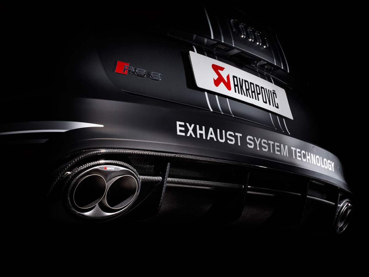 Akrapovic Audi RS6 C7 “Evolution Line” Uitlaat Systeem