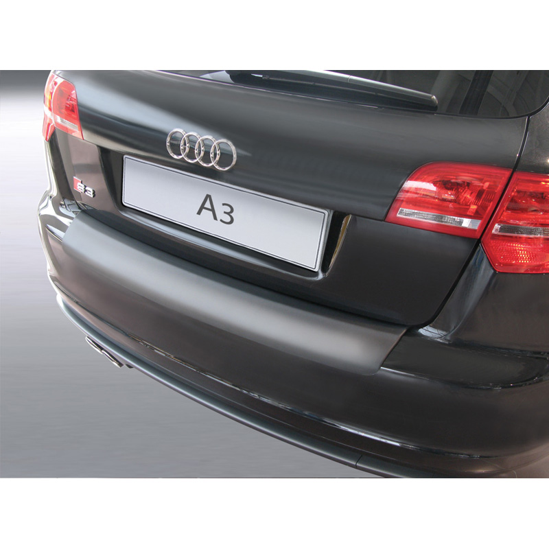 ABS Achterbumper beschermlijst  Audi A3 8P Sportback 2008-2012 Zwart
