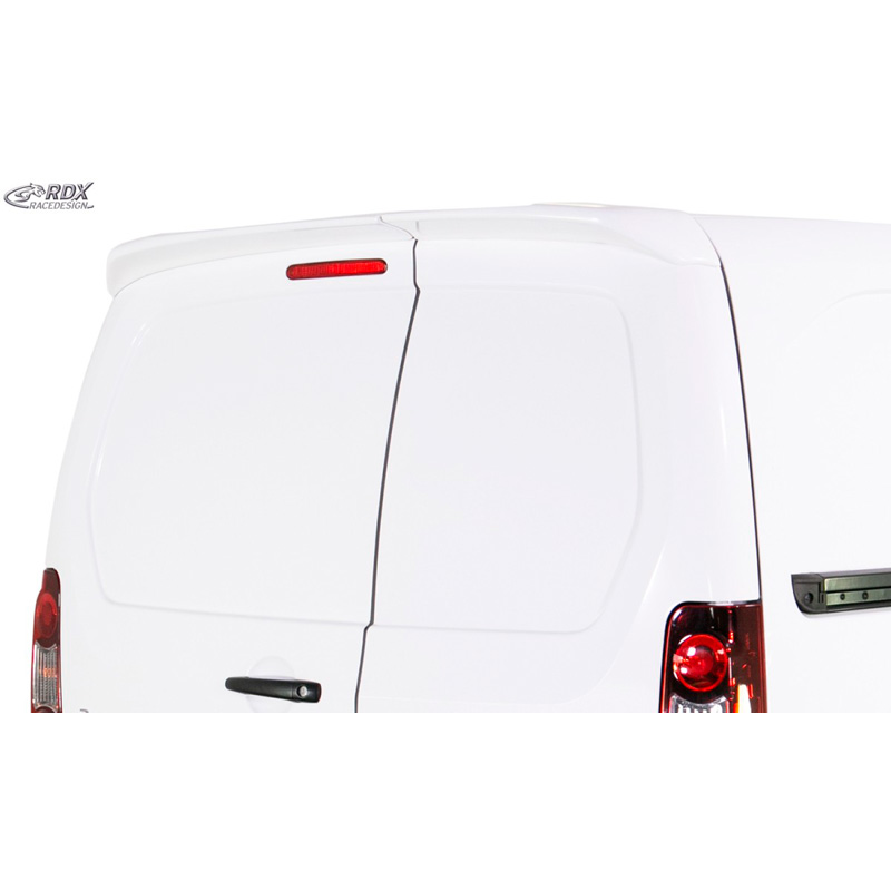 Dakspoiler  Citroën Berlingo & Peugeot Partner/Rifter & Opel Combo & Toyota ProAce City/ProAce City Verso 2008- (met 2 achterdeuren) (PUR-IHS)
