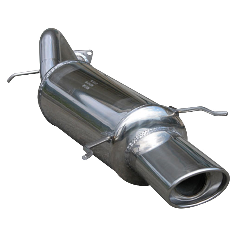 100% RVS Sportuitlaat  MG ZR 100 TD (101pk) 2001- 120x80mm
