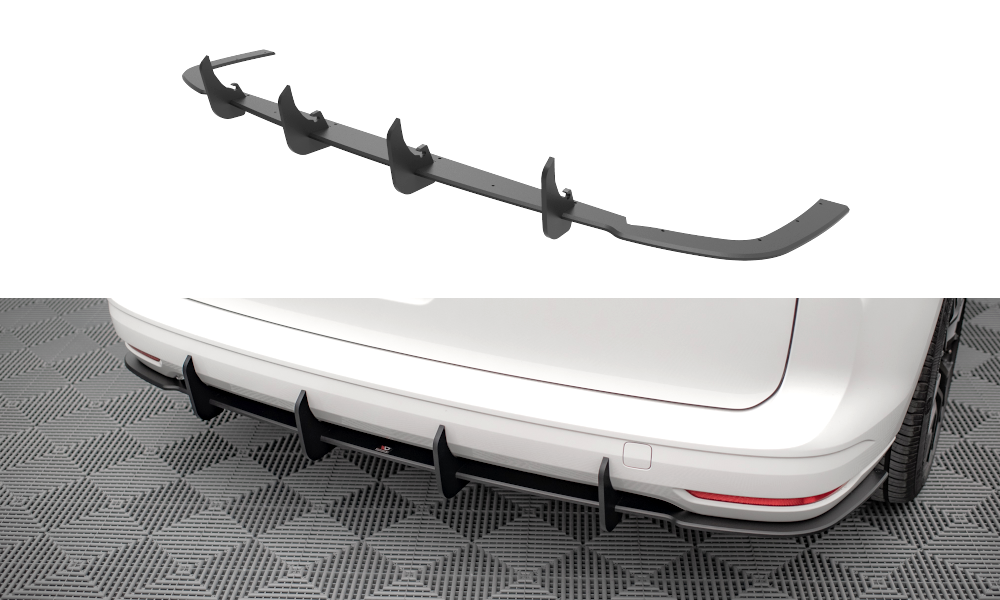 Street Pro Diffuser Volkswagen Caddy MK5 Maxton