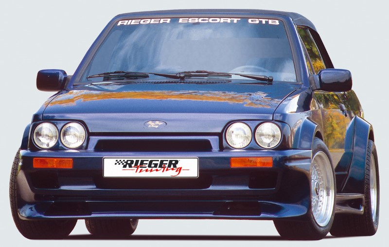 Voorbumper Ford Escort 3 Breedversie l Polyester Rieger