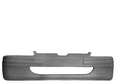 voorbumper, in primer, met mistlampgaten Peugeot 106, 1996-2003