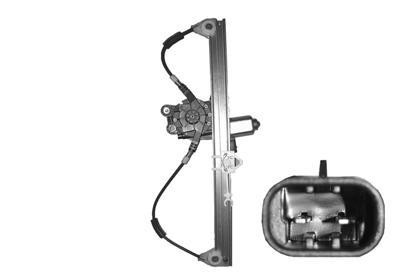 raammechanisme, 3/5 drs, incl motor, voor, rechts Fiat Punto, 19