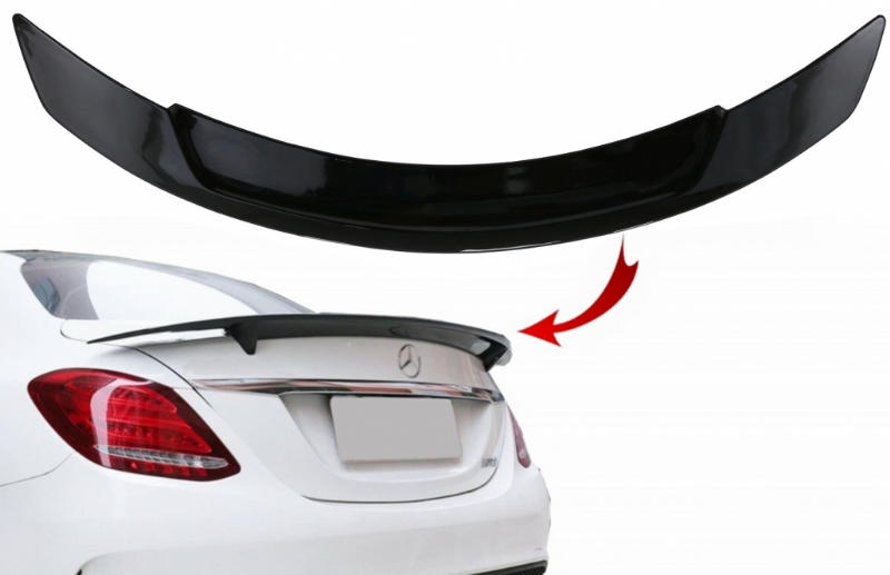 Achterspoiler Mercedes W205 C-Klasse GTS-Design Piano Black