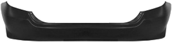 AchterBumper HONDA JAZZ, 04-08 SPUITBAAR