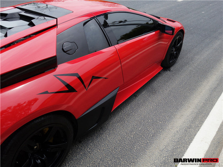 Lamborghini Murcielago SV Style Carbon Zijskirts 2001-2010