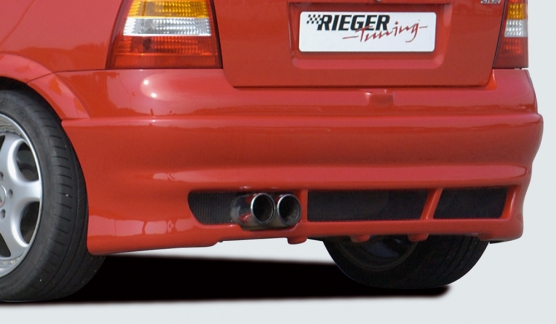 Achterbumper Diffusor Opel Astra G Rieger