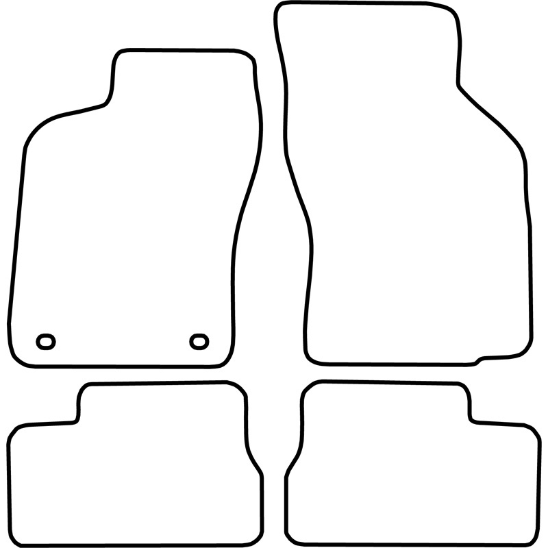 Automatten Velours  Opel Astra F 1991-1997