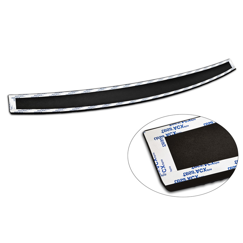 Matzwart Aluminium Achterbumperprotector  Jeep Cherokee Facelift 2018- 'Riffled Plate'