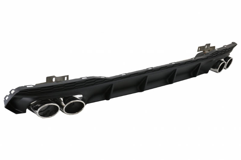 Achterbumper diffusor Audi A7 C8 4K8 2019-.. Facelift S-Look