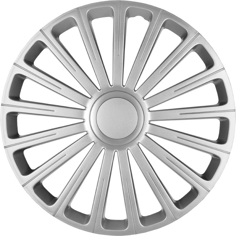 4-Delige Wieldoppenset Radical 14-inch zilver
