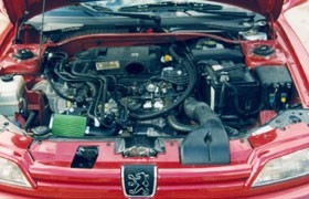 GREEN kit Peugeot 306 1.8