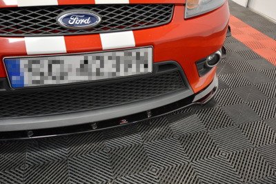 Voorspoiler Ford Fiesta ST Mk6 Glans Zwart