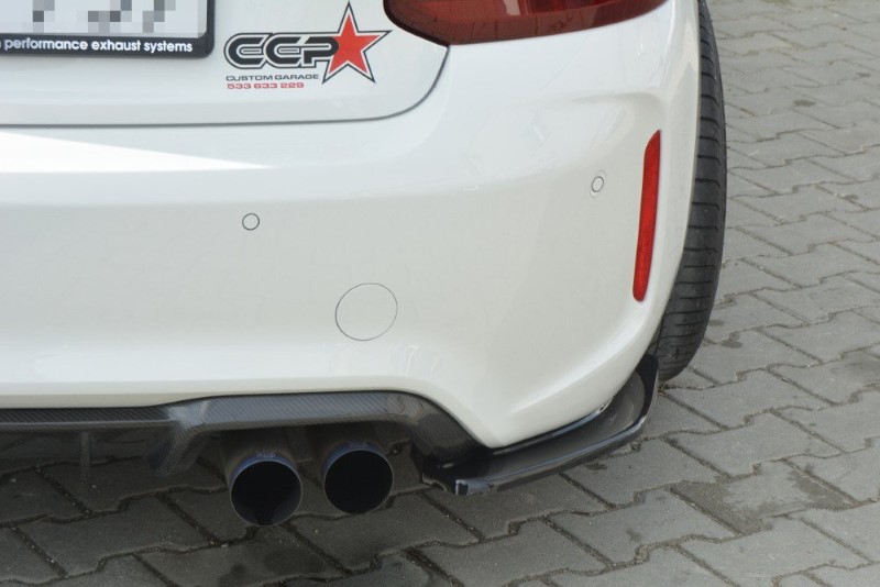 Zijdiffuser V.1 BMW M2 F87 Maxton Glans Zwart