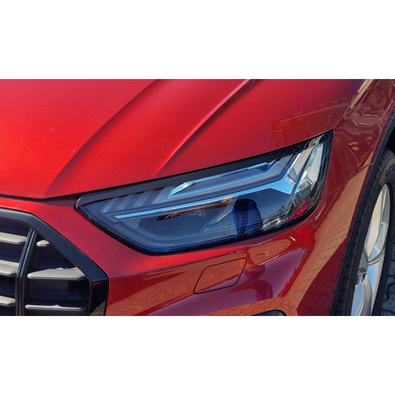 RDX Koplampspoilers  Audi Q5 (FY) Facelift incl. Sportback 2021-2025 (ABS Glanzend Zwart)