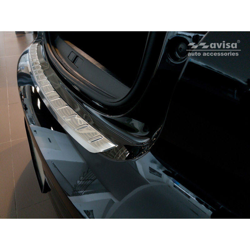 RVS Achterbumperprotector  Peugeot 208 II HB 5-deurs 2019-2023 & FL 2023- 'Ribs'