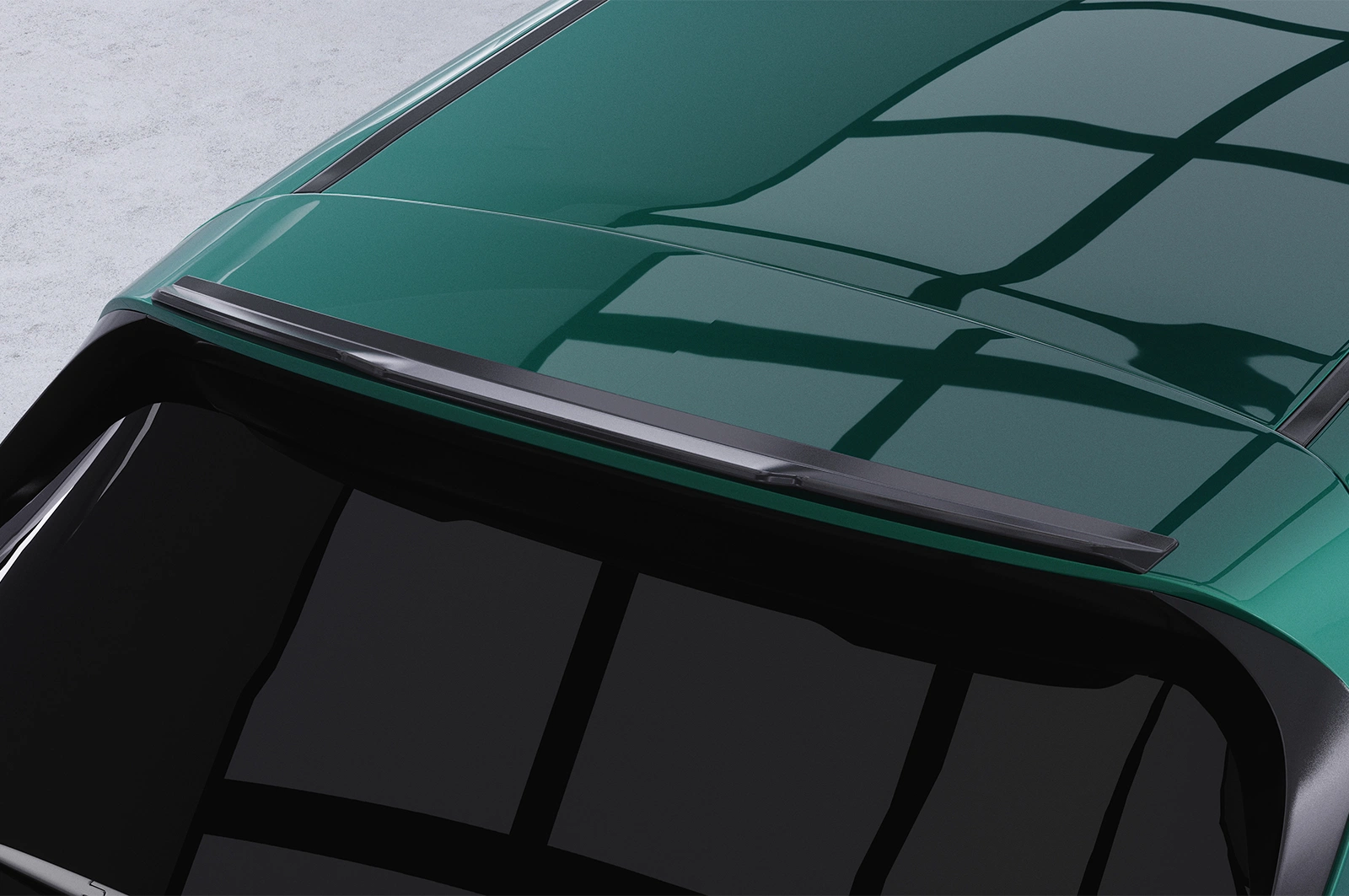 Achterspoiler Alfa Romeo Tonale glans zwart
