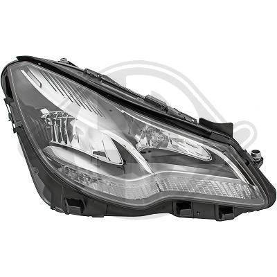 Koplamp rechts Mercedes Coupe/Cabrio W207 LED-H7
