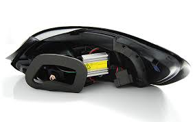 Achterlichten VW Scirocco 08-14 Tube LED rood/smoke