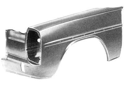 spatbord, links,-1973 Mercedes W114/W115, 1968-1975